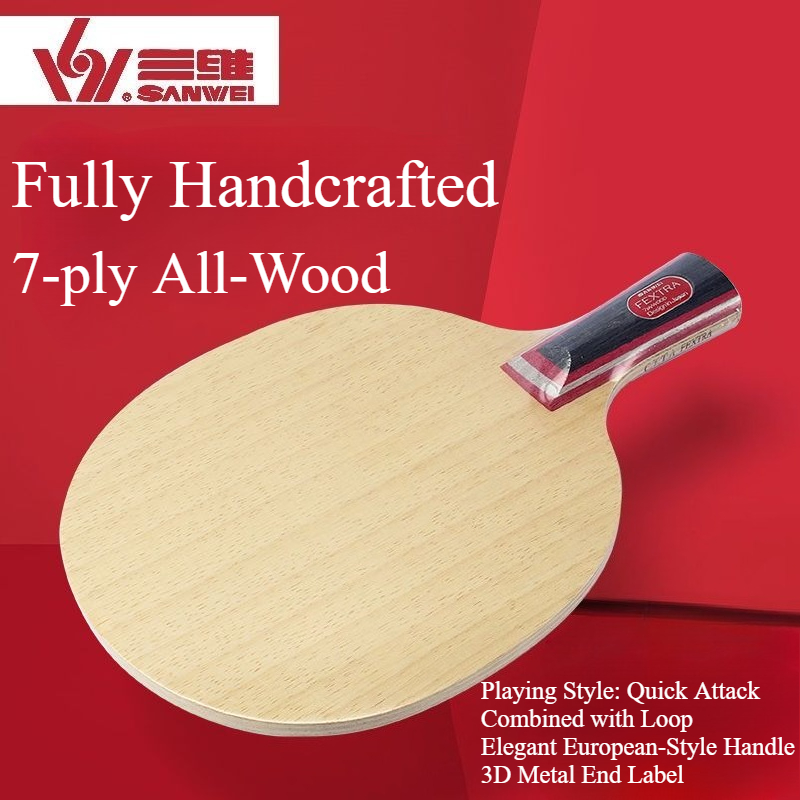 مضرب تنس طاولة SANWEI FEXTRA 7 - مراجعة Table Tennis Racket وسعره